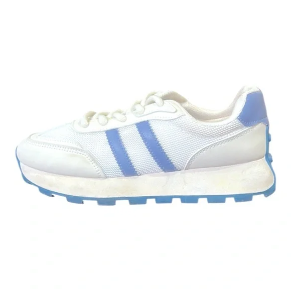 ZFBBD Women’s Platform Lace-up Comfort Sneakers Size 8 - Picture 5 of 10